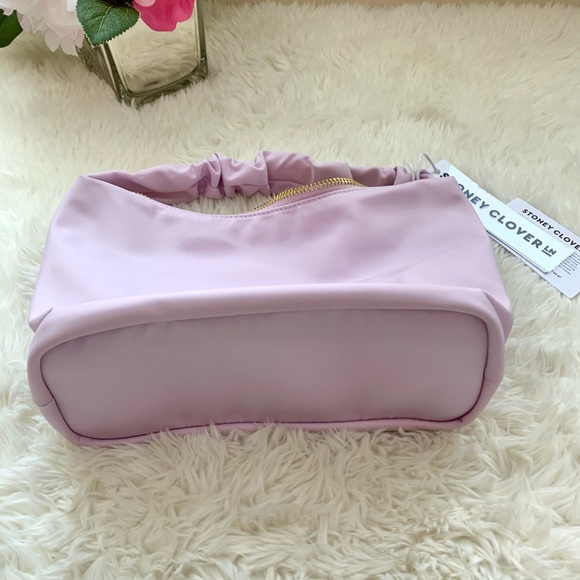 NWT Stoney Clover Lane Scrunch Handle bag Lilac - Picture 9 of 16